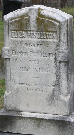 Eliza Ann <I>Millson</I> Pendleton 