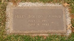 Helen <I>Bolton</I> Arnold 