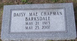 Daisy Mae <I>Chapman</I> Barksdale 