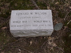 Edward Webster Wilson 