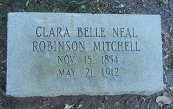 Clara Belle <I>Neal</I> Mitchell 