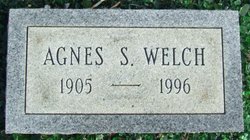 Agnes S Welch 