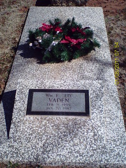 William F. “Ed” Vaden 