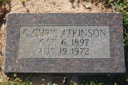 Charles Christie “Chris” Atkinson 