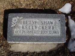 Bessie Kelly <I>Shaw</I> Kerr 