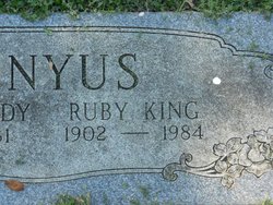 Ruby Gordon <I>King</I> Cunyus 