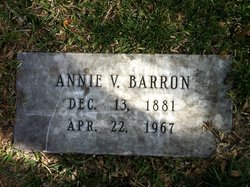 Annie Virginia <I>Massengill</I> Barron 