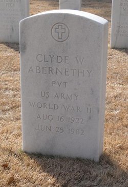 Clyde W Abernethy 