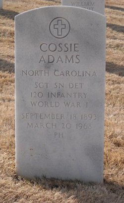Sgt Cossie Adams 