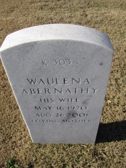 Velma Waulena <I>Calloway</I> Abernathy 