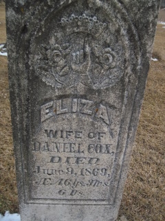 Eliza <I>Twitchell</I> Cox 