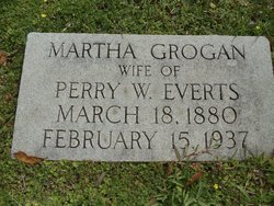 Martha <I>Grogan</I> Everts 