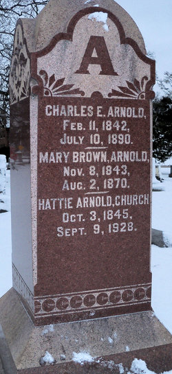 Harriet Louise “Hattie” <I>Wheat</I> Arnold Church 