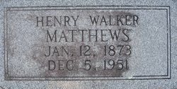 Henry Walker Matthews 