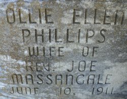 Ollie Ellen <I>Phillips</I> Massangale 