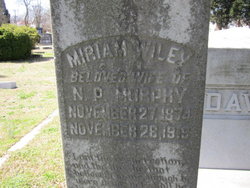 Miriam <I>Wiley</I> Murphy 