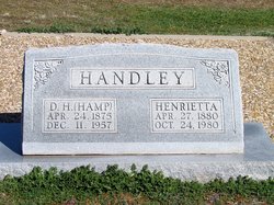 Henrietta Elizabeth <I>Owen</I> Handley 