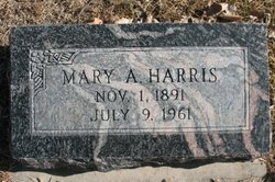 Mary Alice <I>Snyder</I> Harris 