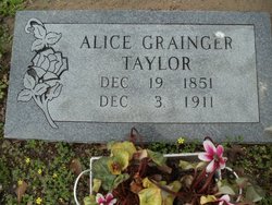 Alice C. <I>Grainger</I> Taylor 