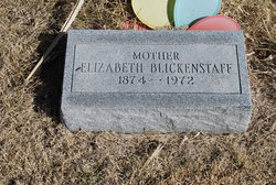 Elizabeth C <I>Leiby</I> Blickenstaff 