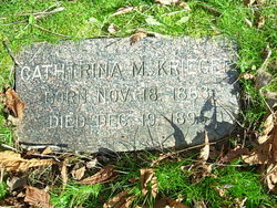 Catharina Maria <I>Scheidemann</I> Krieger 