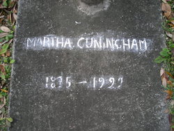 Martha <I>Williams</I> Cunningham 
