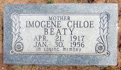 Imogene Chloe <I>Welch</I> Beaty 
