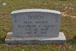 Elizabeth <I>Gordey</I> Tilley 