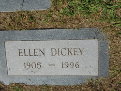 Ellen Jeanette <I>Danner</I> Dickey 