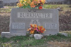 Ella Mae <I>Clements</I> Burkhalter 