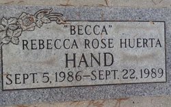Rebecca Rose “Becca” <I>Huerta</I> Hand 