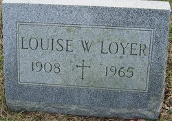 Louise Wilhelmine <I>Armstrong</I> Loyer 