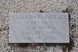 Estella Jane <I>Baccus</I> Adcock 