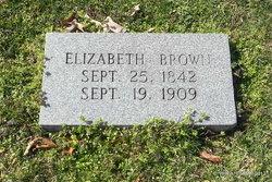 Elizabeth <I>Cash</I> Brown 