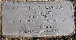 PVT Chester Clyde Waters 