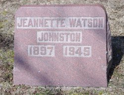 Jeannette Margaret <I>Watson</I> Johnston 