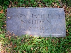 Mary Jacquelyn <I>Boedeker</I> Madden 