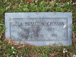 Mary Lola <I>Huselton</I> Crosson 