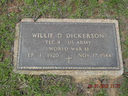 Willie D. Dickerson 