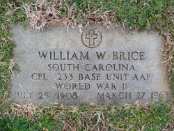 Corp William White Brice 