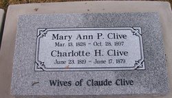 Charlotte <I>Hume</I> Clive 