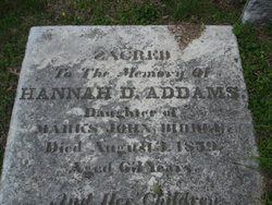 Hannah D. <I>Biddle</I> Addams 