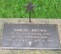 Lieut Samuel Brown 