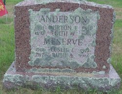 Ruth Emily <I>Anderson</I> Meserve 