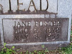 Martha Jane <I>Foster</I> Armistead 