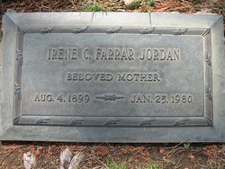 Irene Charlotte <I>Farrar</I> Jordan 