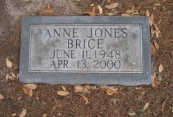 Anne Sigel <I>Jones</I> Brice 