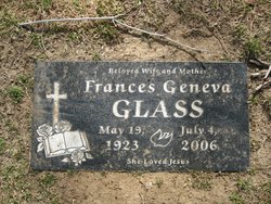 Frances Geneva Glass 