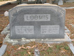 Eliza <I>Hendrix</I> Loomis 
