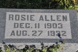 Rosie Allen 